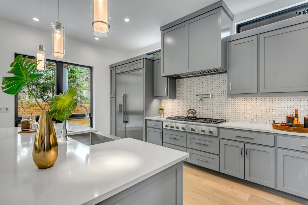 Refresh Your Culinary Space with Sophisticated Grey Hues
