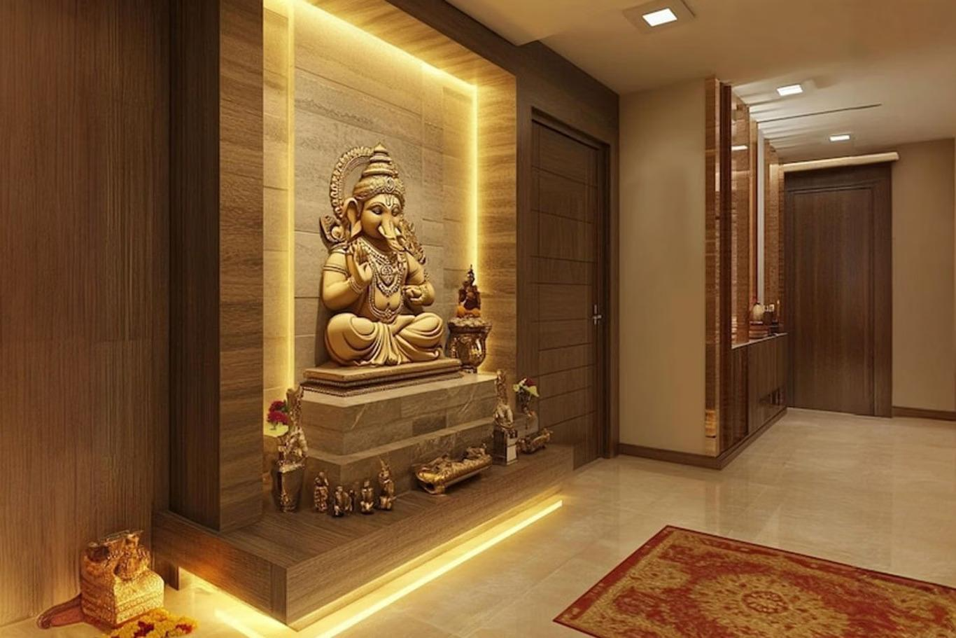 Pooja Room Design Ideas for Modern Indian Homes | Simple Home It
